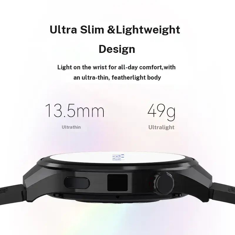 Wireless Waterproof Smartwatch for Men and Women - 4 Bands, Bluetooth Calling, 7-Day Battery, IP68 Waterproof, Heart Rate Sleep Monitor, UV Light Camera, Phone Android Compatible, Daily Wea