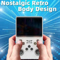 New Sf3500 Portable Handheld Game Console, 5-Inch IPS HD Screen, Retro Arcade Simulator, Dual Player, TV Compatible, Rechargeable, Comfort Grip, Video Game Console