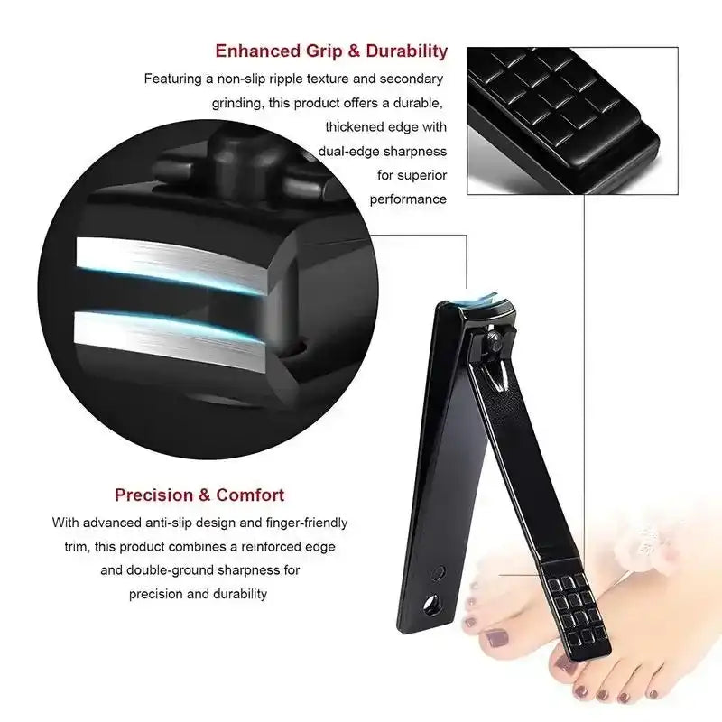 Premium -24-Piece Nail Clipper & Grooming Kit - Professional Manicure Pedicure Tools with Travel Case - Nail Supplies for Men - Ideal Mens Gifts, Birthday Gifts for Boyfriend, Daily Use