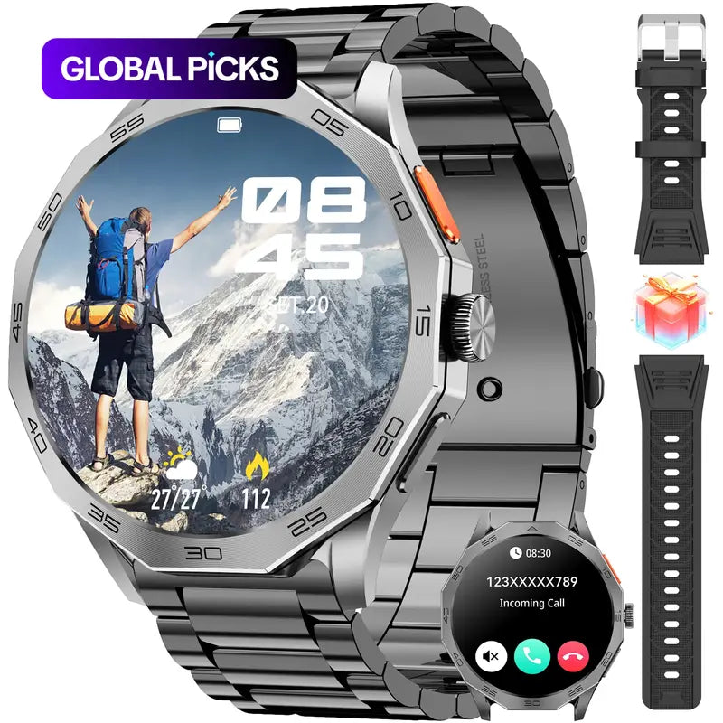 Multifunctional Smartwatch, Fashion Digital Sports Watch for Women and Men, Smart Watch for Android, Waterproof Fitness Smartwatches