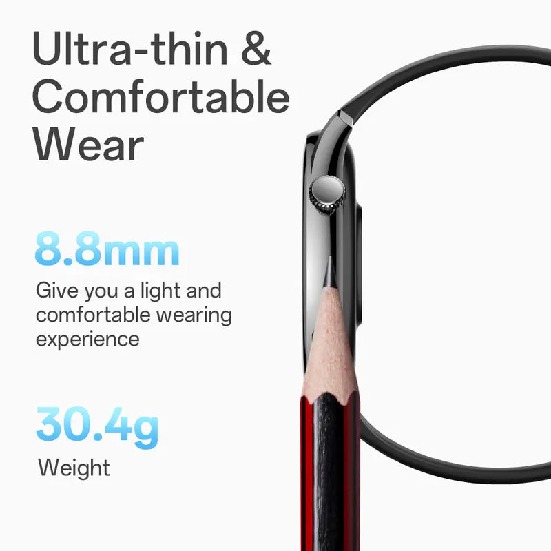 1.43 AMOLED Display, Bluetooth Calls, Fitness & Sleep Tracking, 110+Sport Modes, IP68 Water Resistant, Fast Charging, 120-Hour Battery, iOS & Android, Great Gift for Men & Women.