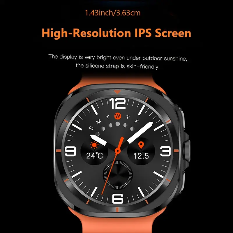 2026 New Multifunctional Men Women's Smartwatch with Call Function, Touch Screen Smart Watch, Sports Modes DIY Watch Dials Messages Reminder, IP67 Waterproof Fitness Activity Tracker, Fathers Day Gift, Wearable, Devices