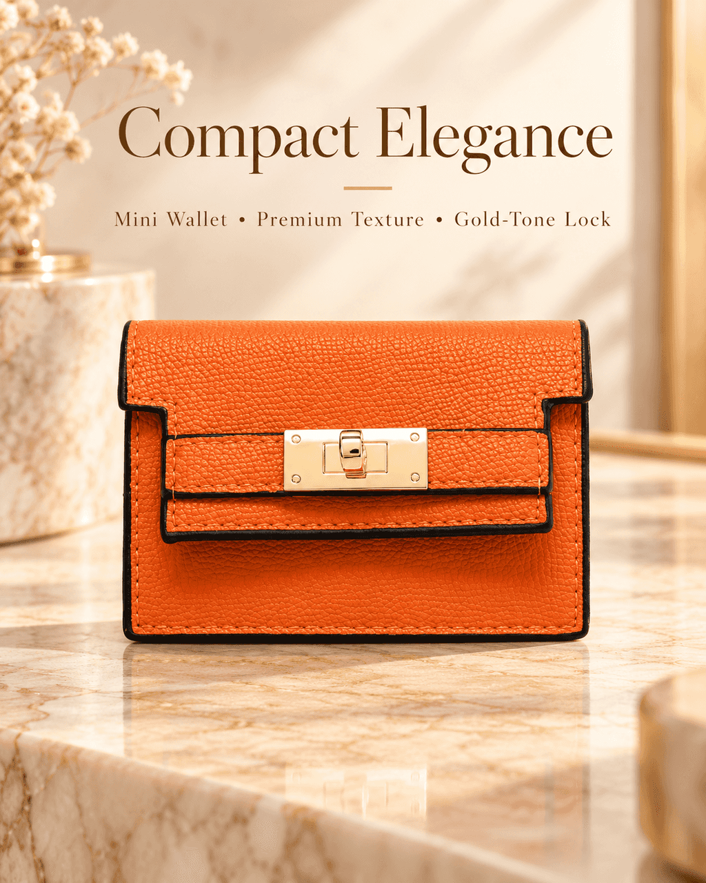 Women's Solid Color Credit Card Holder, Fashionable Small PU Leather Wallet, Casual All-Match Commuter Card Bag for Work & Daily Use, Great Gift for Girlfriend, Card Slot, Card Pouch