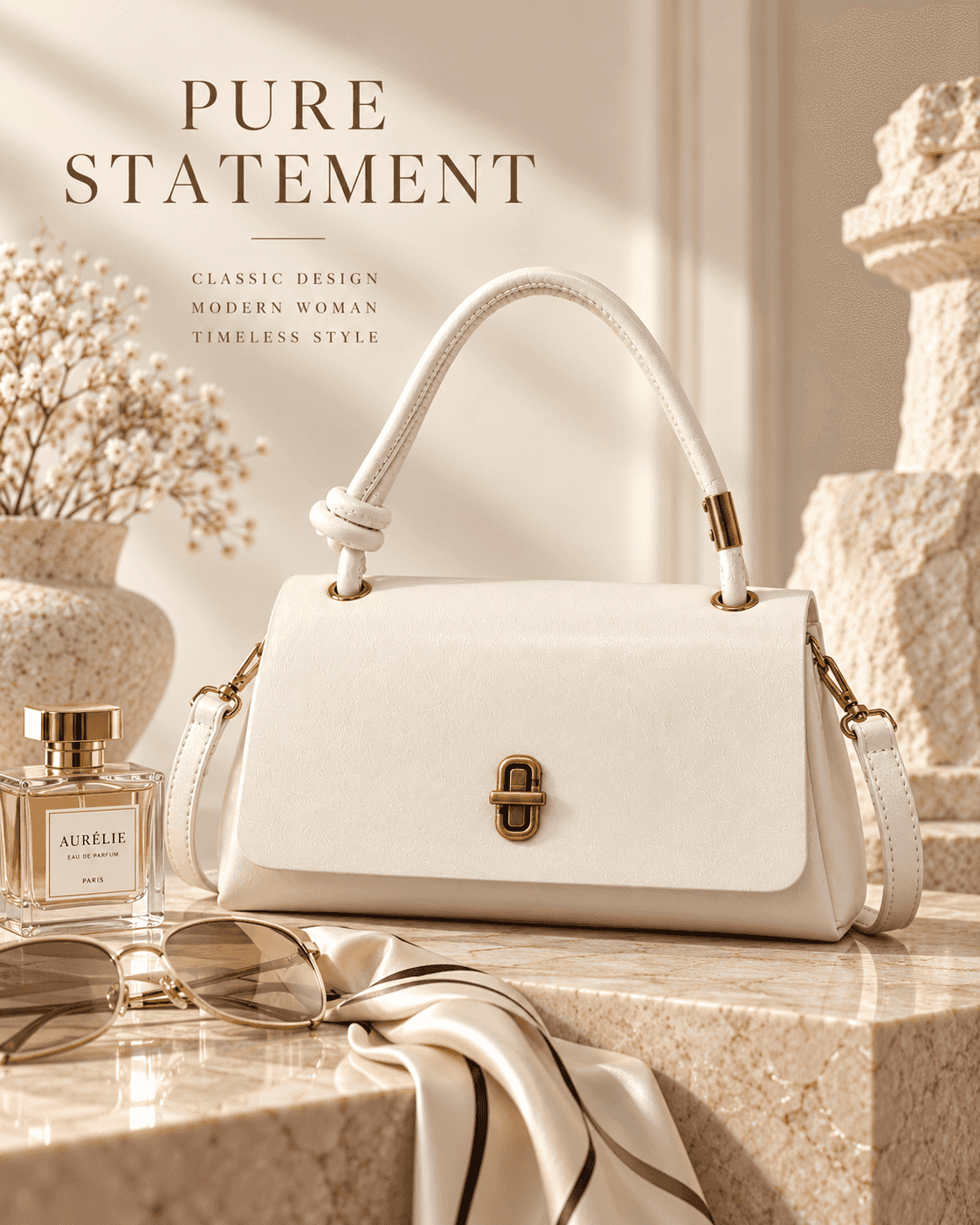 Simple Versatile Small Satchel Bag, Casual Flip Cover Clutch for Shopping & Commuting, Stylish PU Leather Crossbody Shoulder Bag
