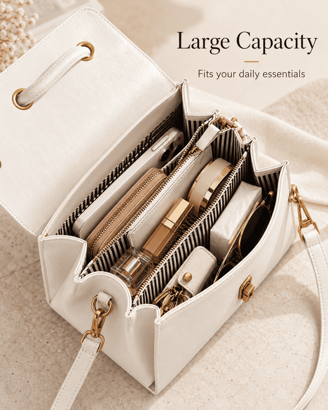 Simple Versatile Small Satchel Bag, Casual Flip Cover Clutch for Shopping & Commuting, Stylish PU Leather Crossbody Shoulder Bag