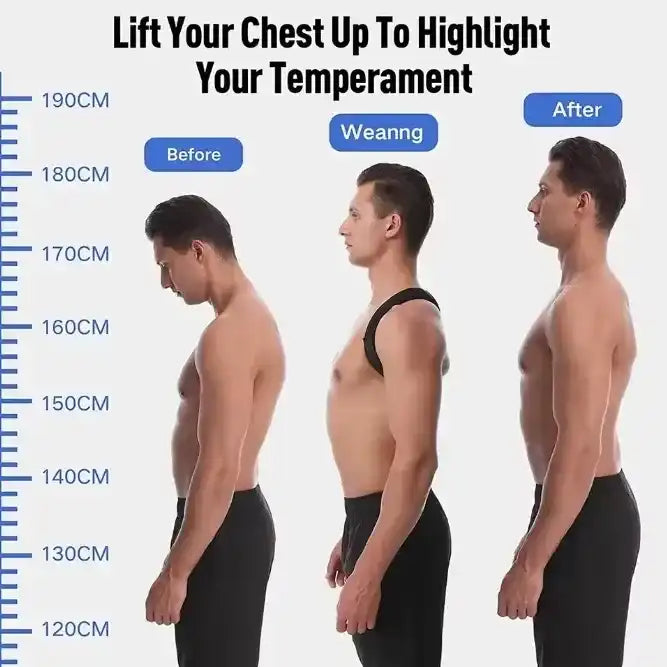 Adjustable back shoulder posture corrector belt clavicle spinal support home office sport upper back neck brace