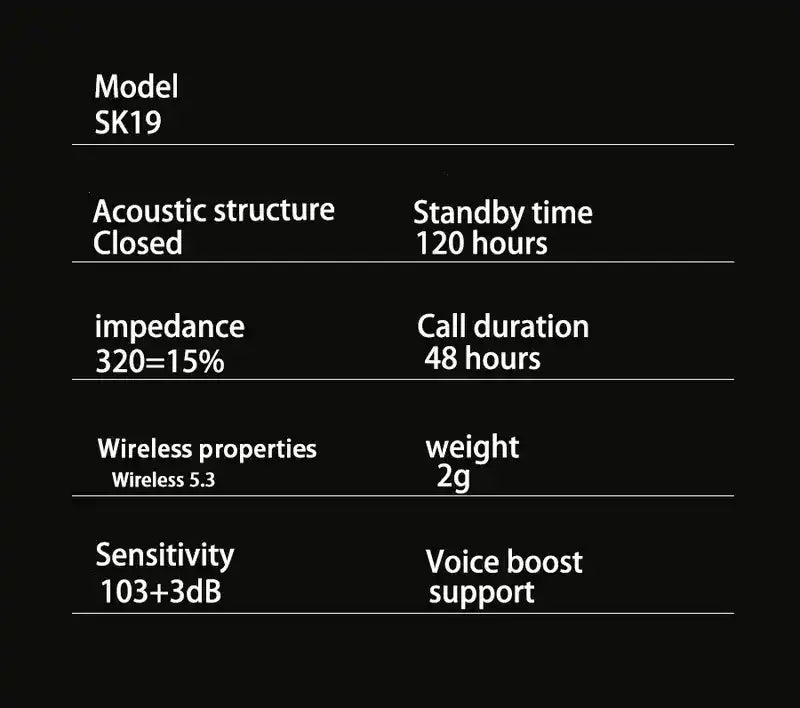2026New Ultra-Small Invisible Wireless In-Ear Earbuds, 0.08 oz Lightweight Silicone, Noise Cancelling, 25-Hour Battery Life, for Side Sleepers, Cellphones Compatible,  Privacy-Focused